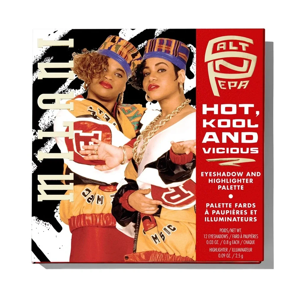 SALT N' PEPA Milani Eyeshadow and Highlighter Palette
